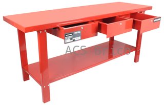 Banco Mesa Trabajo Metal 2000x640 mm - 65260 - Mader