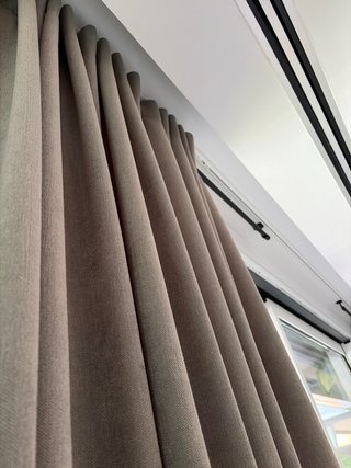Cortinas de lino nuevas
