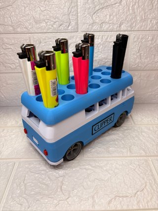 Espositore Accendini Clipper a Forma di Bus