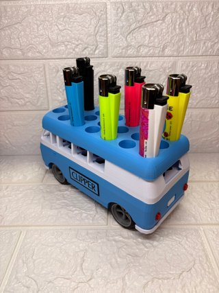 Espositore Accendini Clipper a Forma di Bus