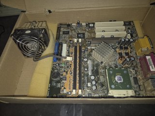 Placa Base ASUS A7N266-VM Socket A + CPU + Cooler