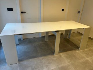 Mesa salón extensible y de regalo colchón +somier