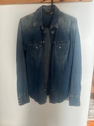 Camisa vaquera GAS azul