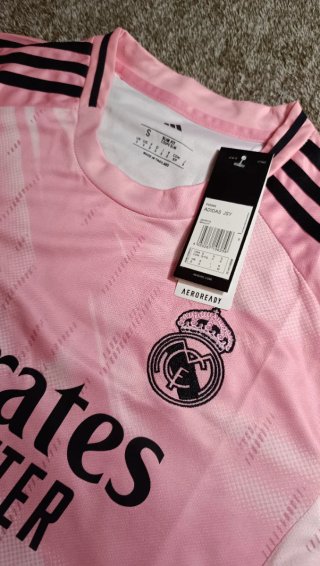 Camiseta Real Madrid Rosa Talla S Adidas