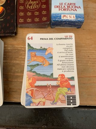 Mazzo Tarocchi Anna Bella e Carte Buona Fortuna
