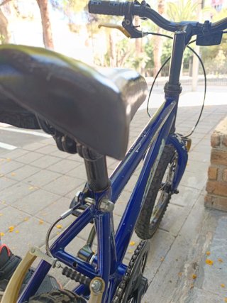 Bicicleta infantil 16" Husky Wheelworx Azul