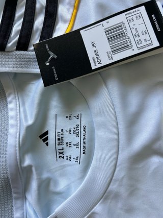 Camiseta Adidas Blanca Real Madrid