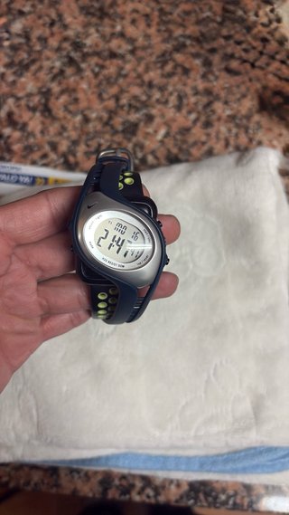 Reloj Nike Triax Azul y Plateado