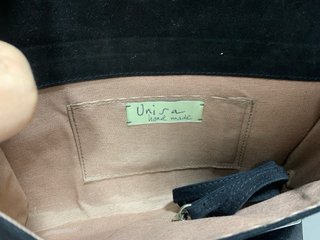 Bolso Fiesta Unisa Negro Piel