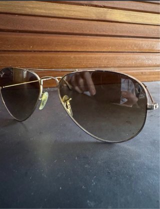 Gafas de Sol Ray-Ban Aviador Dorado RB3025