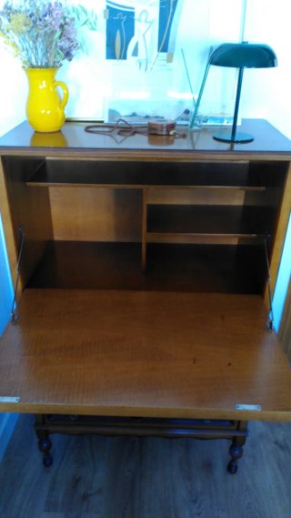 Escritorio Secreter Madera Vintage