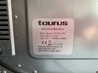 Horno Eléctrico Taurus