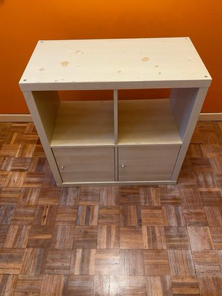 Muebles Habitación Juvenil Naranja y Madera