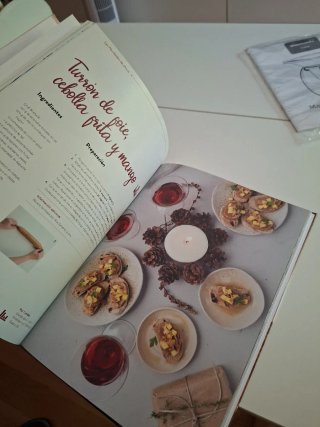 Libro de cocina "40 AÑOS NAVIDADES"