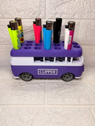 Espositore Accendini Clipper a Forma di Bus