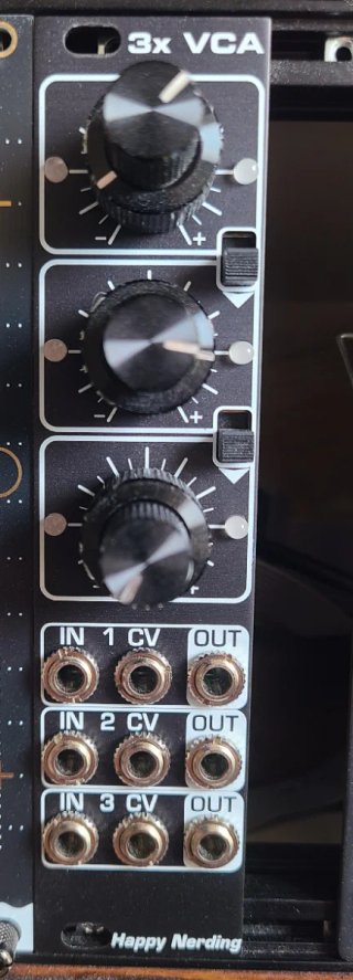 Módulos Eurorack (Mojave, Ona, 3x VCA, Doepfer...)