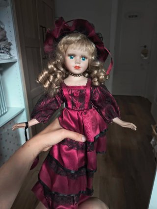 Muñeca de Porcelana Vintage