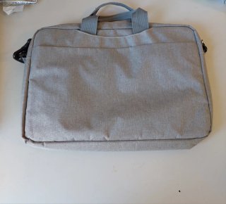 Bolso porta ordenador gris nuevo