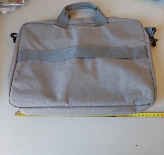 Bolso porta ordenador gris nuevo