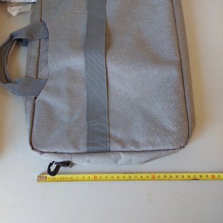 Bolso porta ordenador gris nuevo
