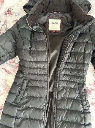Chaqueta acolchada negra