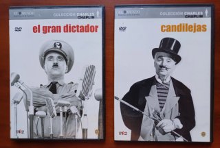LOTE CHARLES CHAPLIN. DVD.