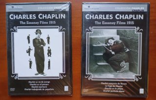 LOTE CHARLES CHAPLIN. DVD.