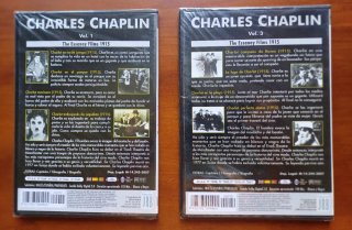 LOTE CHARLES CHAPLIN. DVD.