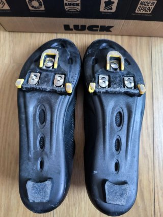 Zapatillas Ciclismo Luck Light Negras