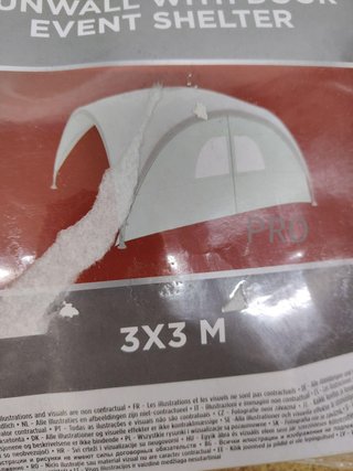 Parasol exterior 3x3