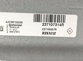Centralita motor renault 237107314r clio 2206326