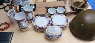 Juego de café antiguo de marca