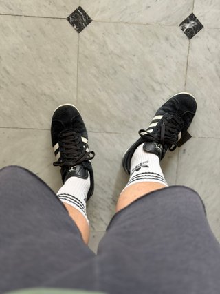 Adidas Gazelle nere taglia 42
