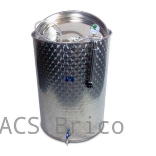 Depósito Inox Siempre Lleno 304 - 100 Litros - 455x680 mm