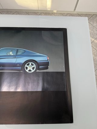 Poster originale Ferrari 456 GT 1994