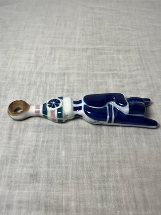 Amuleto Colgante Figa Sargadelos Azul