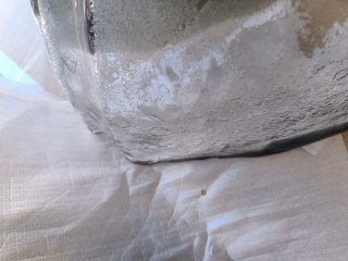 Lámpara Techo Vidrio Soplado Negro Transparente