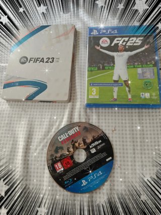 Pack PS4: FC 25, FIFA 23 y Vanguard
