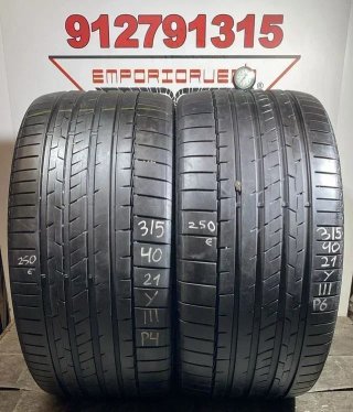 315 40 21 Y CONTINENTAL RUEDA AL 90% VIDA UTIL