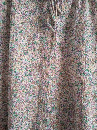 Vestido floral manga corta