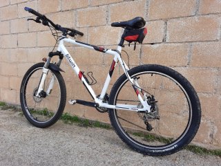 Bicicleta Montaña 26 XL Blanca