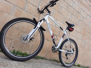 Bicicleta Montaña 26 XL Blanca