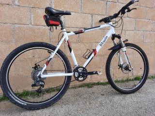 Bicicleta Montaña 26 XL Blanca