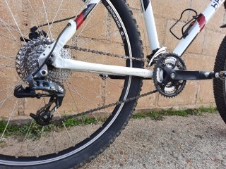 Bicicleta Montaña 26 XL Blanca