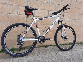 Bicicleta Montaña 26 XL Blanca