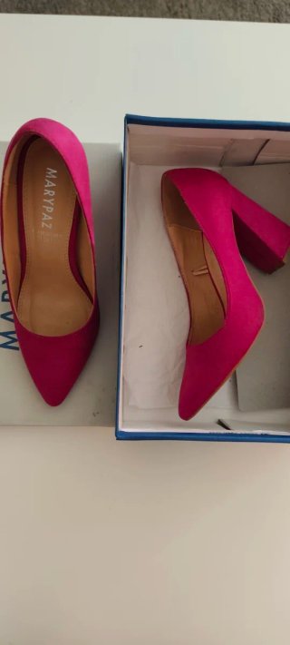 Zapatos Marypaz Fucsia Talla 38