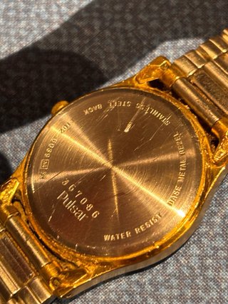 Reloj Pulsar Dorado