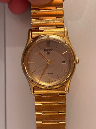 Reloj Pulsar Dorado