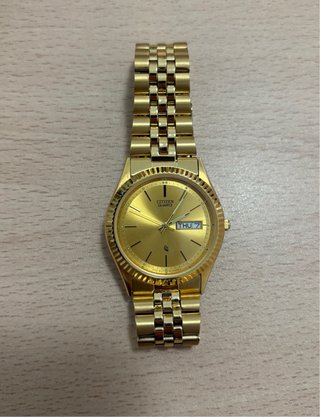 Reloj Citizen Caballero Vintage Dorado