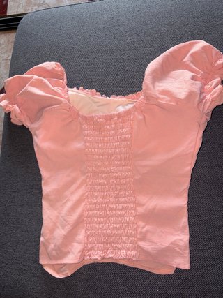 Blusa rosa talla S